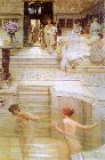 Alma Tadema A Favorite Custom Spain oil painting reproduction